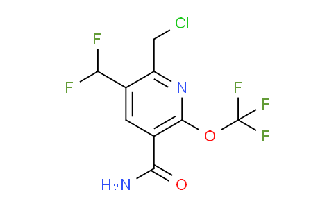 AM91653 | 1804657-76-8 | 2-(Chloromethyl)-3-(difluoromethyl)-6-(trifluoromethoxy)pyridine-5-carboxamide
