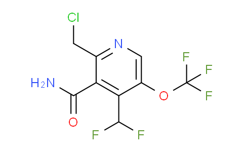 AM91654 | 1805183-27-0 | 2-(Chloromethyl)-4-(difluoromethyl)-5-(trifluoromethoxy)pyridine-3-carboxamide