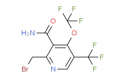 AM91655 | 1805309-57-2 | 2-(Bromomethyl)-4-(trifluoromethoxy)-5-(trifluoromethyl)pyridine-3-carboxamide