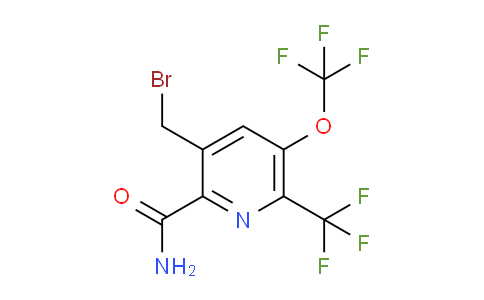AM91659 | 1804678-35-0 | 3-(Bromomethyl)-5-(trifluoromethoxy)-6-(trifluoromethyl)pyridine-2-carboxamide