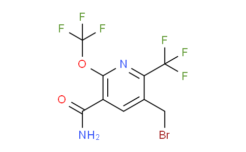 AM91663 | 1806785-03-4 | 3-(Bromomethyl)-6-(trifluoromethoxy)-2-(trifluoromethyl)pyridine-5-carboxamide