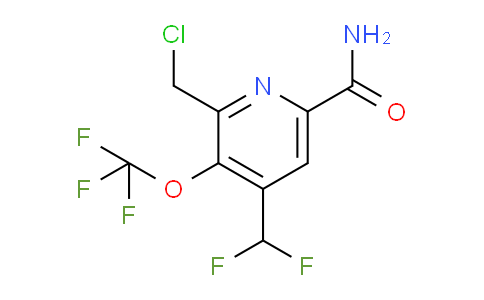 AM91665 | 1804927-06-7 | 2-(Chloromethyl)-4-(difluoromethyl)-3-(trifluoromethoxy)pyridine-6-carboxamide