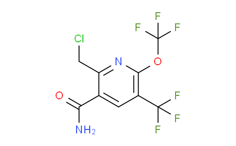 AM91667 | 1806772-53-1 | 2-(Chloromethyl)-6-(trifluoromethoxy)-5-(trifluoromethyl)pyridine-3-carboxamide