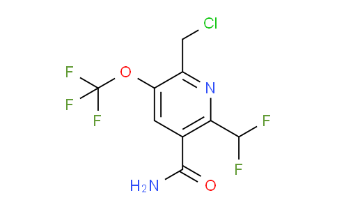 AM91668 | 1804658-07-8 | 2-(Chloromethyl)-6-(difluoromethyl)-3-(trifluoromethoxy)pyridine-5-carboxamide