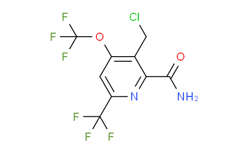 AM91671 | 1806783-06-1 | 3-(Chloromethyl)-4-(trifluoromethoxy)-6-(trifluoromethyl)pyridine-2-carboxamide