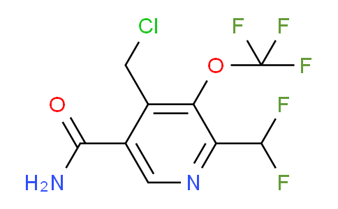 AM91673 | 1805183-40-7 | 4-(Chloromethyl)-2-(difluoromethyl)-3-(trifluoromethoxy)pyridine-5-carboxamide