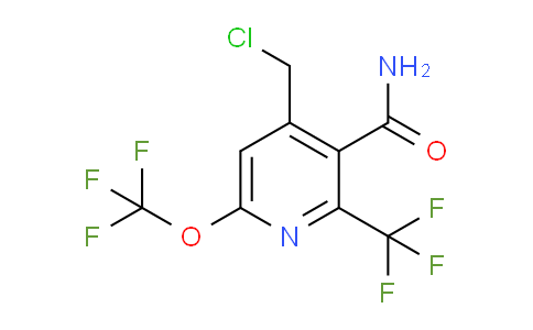 AM91684 | 1805164-54-8 | 4-(Chloromethyl)-6-(trifluoromethoxy)-2-(trifluoromethyl)pyridine-3-carboxamide