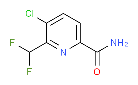 AM91691 | 1804758-24-4 | 3-Chloro-2-(difluoromethyl)pyridine-6-carboxamide