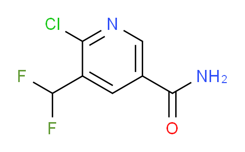 2-Chloro-3-(difluoromethyl)pyridine-5-carboxamide