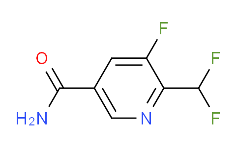 2-(Difluoromethyl)-3-fluoropyridine-5-carboxamide