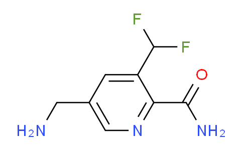 5-(Aminomethyl)-3-(difluoromethyl)pyridine-2-carboxamide