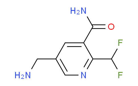 AM91732 | 1805135-21-0 | 5-(Aminomethyl)-2-(difluoromethyl)pyridine-3-carboxamide