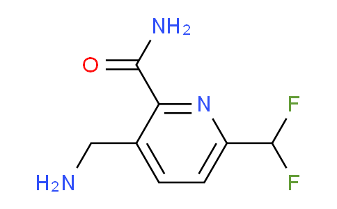 AM91733 | 1806788-68-0 | 3-(Aminomethyl)-6-(difluoromethyl)pyridine-2-carboxamide