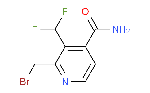 AM91734 | 1805320-34-6 | 2-(Bromomethyl)-3-(difluoromethyl)pyridine-4-carboxamide