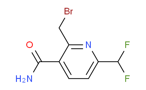 AM91735 | 1804714-24-6 | 2-(Bromomethyl)-6-(difluoromethyl)pyridine-3-carboxamide