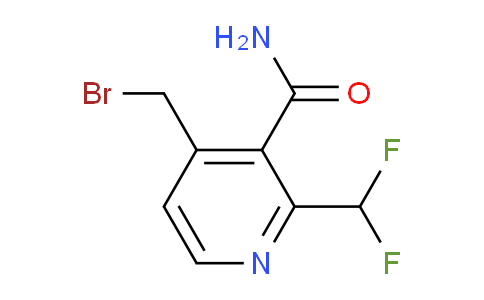 AM91740 | 1804443-49-9 | 4-(Bromomethyl)-2-(difluoromethyl)pyridine-3-carboxamide