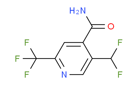 AM91749 | 1806810-40-1 | 5-(Difluoromethyl)-2-(trifluoromethyl)pyridine-4-carboxamide