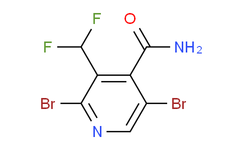 AM91757 | 1805285-37-3 | 2,5-Dibromo-3-(difluoromethyl)pyridine-4-carboxamide