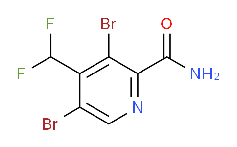 AM91760 | 1806828-50-1 | 3,5-Dibromo-4-(difluoromethyl)pyridine-2-carboxamide