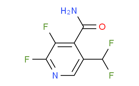 2,3-Difluoro-5-(difluoromethyl)pyridine-4-carboxamide