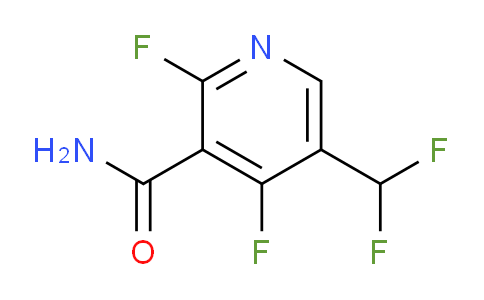 2,4-Difluoro-5-(difluoromethyl)pyridine-3-carboxamide