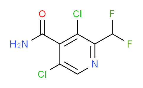 AM91773 | 1806820-92-7 | 3,5-Dichloro-2-(difluoromethyl)pyridine-4-carboxamide