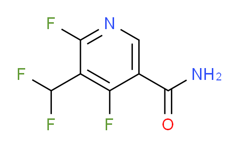2,4-Difluoro-3-(difluoromethyl)pyridine-5-carboxamide