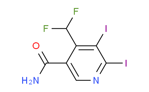 AM91778 | 1804694-08-3 | 4-(Difluoromethyl)-2,3-diiodopyridine-5-carboxamide