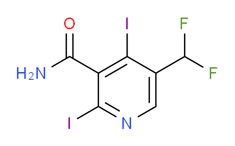AM91783 | 1804710-56-2 | 5-(Difluoromethyl)-2,4-diiodopyridine-3-carboxamide