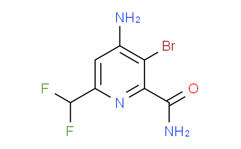 AM91795 | 1803669-86-4 | 4-Amino-3-bromo-6-(difluoromethyl)pyridine-2-carboxamide