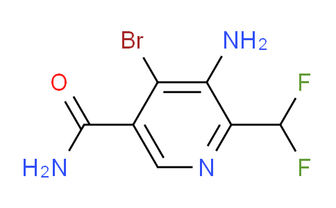 AM91796 | 1806805-99-1 | 3-Amino-4-bromo-2-(difluoromethyl)pyridine-5-carboxamide