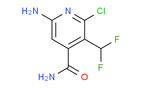 6-Amino-2-chloro-3-(difluoromethyl)pyridine-4-carboxamide
