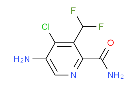 5-Amino-4-chloro-3-(difluoromethyl)pyridine-2-carboxamide