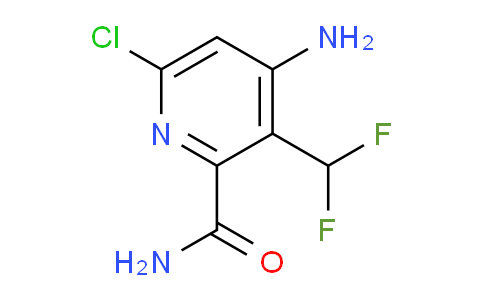 4-Amino-6-chloro-3-(difluoromethyl)pyridine-2-carboxamide