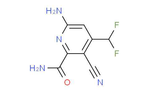 6-Amino-3-cyano-4-(difluoromethyl)pyridine-2-carboxamide