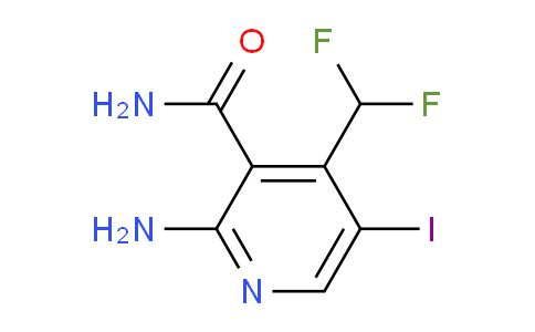 AM91826 | 1806897-59-5 | 2-Amino-4-(difluoromethyl)-5-iodopyridine-3-carboxamide