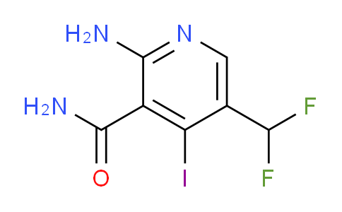 AM91830 | 1805363-26-1 | 2-Amino-5-(difluoromethyl)-4-iodopyridine-3-carboxamide