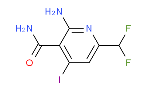 AM91834 | 1804366-52-6 | 2-Amino-6-(difluoromethyl)-4-iodopyridine-3-carboxamide
