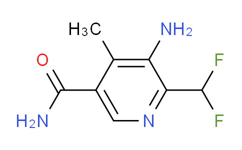 AM91838 | 1804716-75-3 | 3-Amino-2-(difluoromethyl)-4-methylpyridine-5-carboxamide