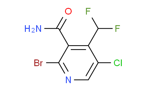 AM91843 | 1806846-41-2 | 2-Bromo-5-chloro-4-(difluoromethyl)pyridine-3-carboxamide