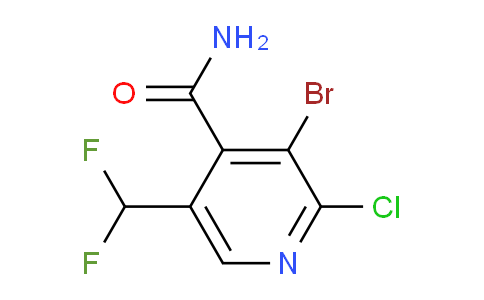 AM91845 | 1805007-80-0 | 3-Bromo-2-chloro-5-(difluoromethyl)pyridine-4-carboxamide