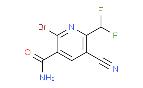 AM91850 | 1805390-55-9 | 2-Bromo-5-cyano-6-(difluoromethyl)pyridine-3-carboxamide
