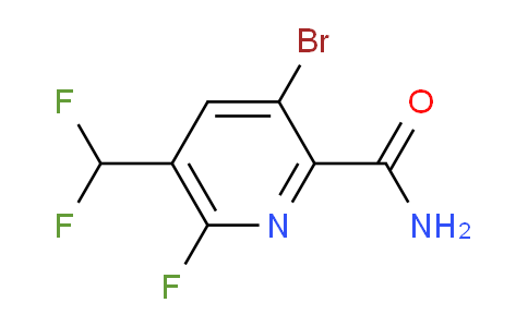 AM91857 | 1806906-89-7 | 3-Bromo-5-(difluoromethyl)-6-fluoropyridine-2-carboxamide