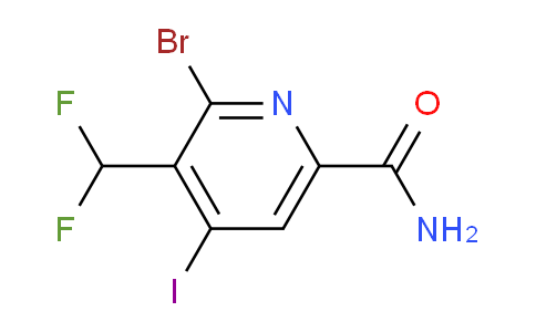 AM91867 | 1805414-62-3 | 2-Bromo-3-(difluoromethyl)-4-iodopyridine-6-carboxamide