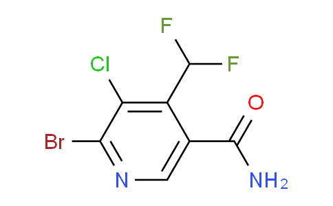 AM91869 | 1805238-00-9 | 2-Bromo-3-chloro-4-(difluoromethyl)pyridine-5-carboxamide