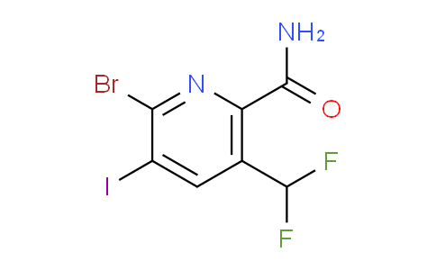 AM91871 | 1804464-41-2 | 2-Bromo-5-(difluoromethyl)-3-iodopyridine-6-carboxamide