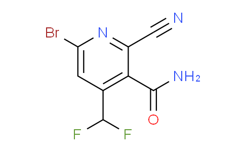 AM91874 | 1806902-95-3 | 6-Bromo-2-cyano-4-(difluoromethyl)pyridine-3-carboxamide
