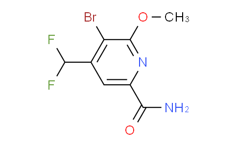 AM91875 | 1805341-28-9 | 3-Bromo-4-(difluoromethyl)-2-methoxypyridine-6-carboxamide