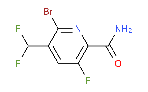AM91878 | 1806906-46-6 | 2-Bromo-3-(difluoromethyl)-5-fluoropyridine-6-carboxamide