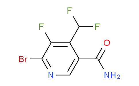 AM91879 | 1805370-42-6 | 2-Bromo-4-(difluoromethyl)-3-fluoropyridine-5-carboxamide